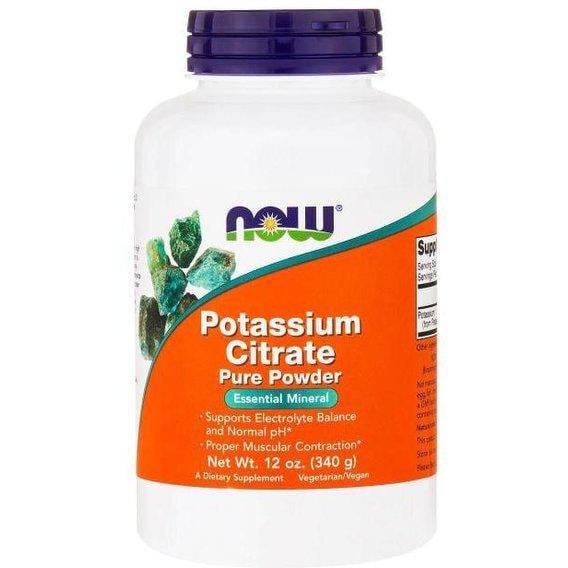 Микроэлемент Калий NOW Foods Potassium Citrate 340 г 243 порции