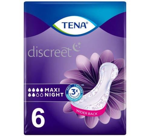 Прокладки TENA Discreet Maxi Night урологические послеродовые 6 шт.