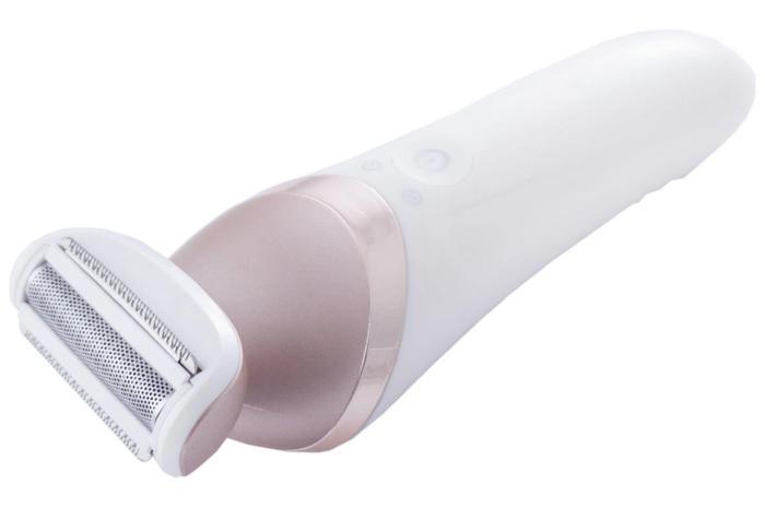 Эпилятор аккумуляторный Kemei KM-8001 Золотисто-белый - фото 6 Эпилятор аккумуляторный Kemei KM-8001 Золотисто-белый - фото 6