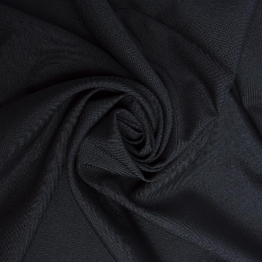 Ткань костюмная габардин Черный