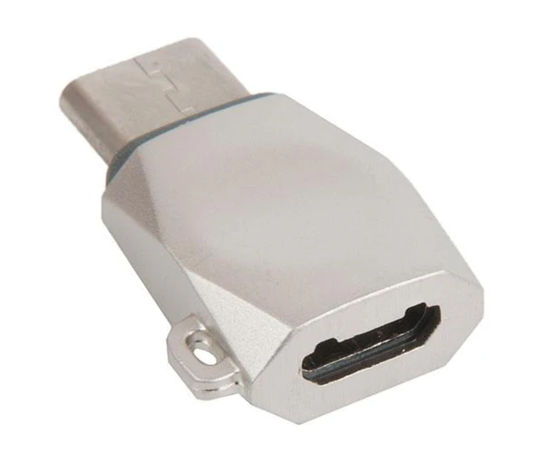 Переходник Otg Hoco UA8 Micro USB Type-C Stell - фото 2