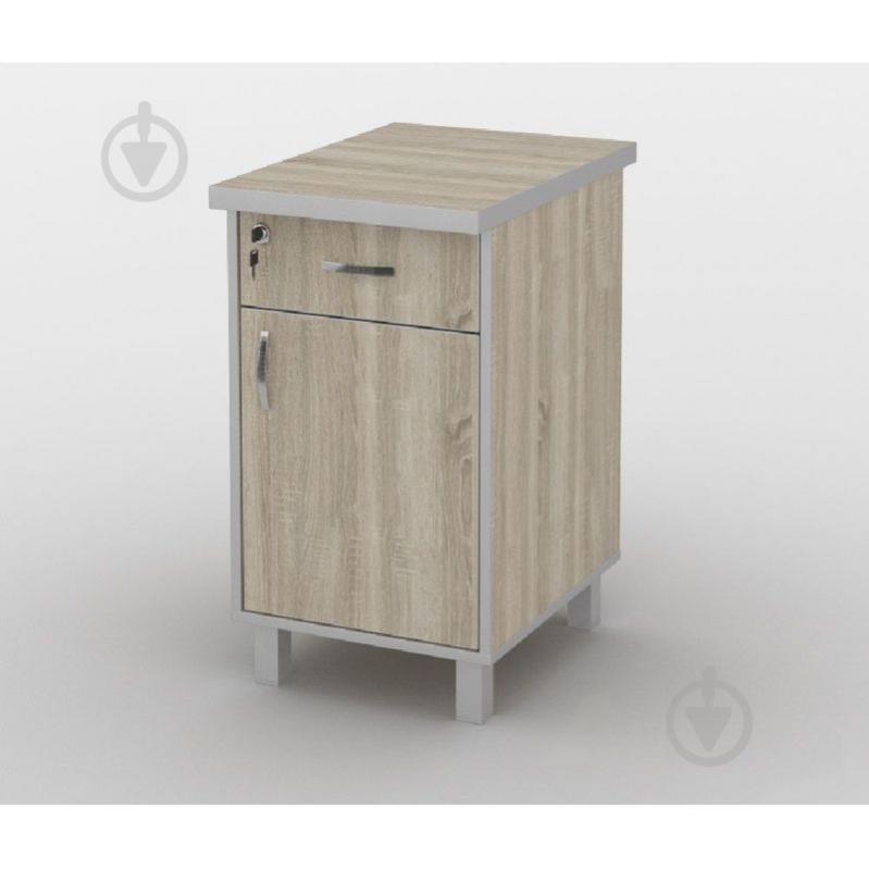 Тумба офисная Тиса Мебель ТМ-111/2 Сонома Тумба офисная Тиса Мебель ТМ-111/2 Сонома