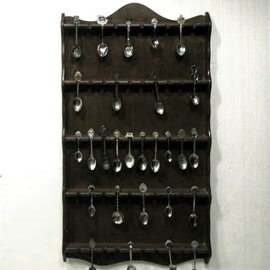 Полка для коллекции ложек Раглен Венге (ПКЛ-002612)