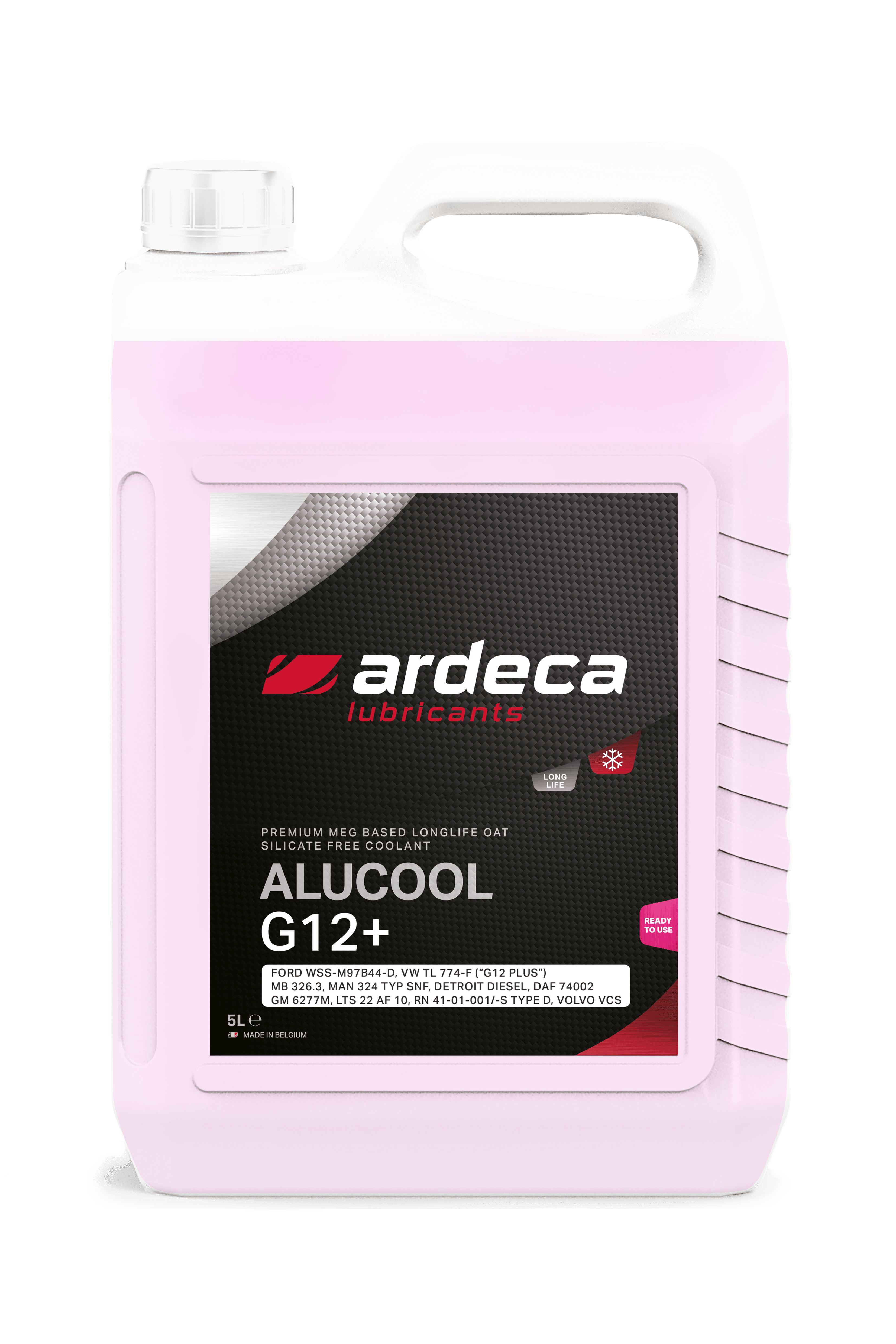 Антифриз ARDECA ALUCOOL G12 5 л Рожевий (29506063)