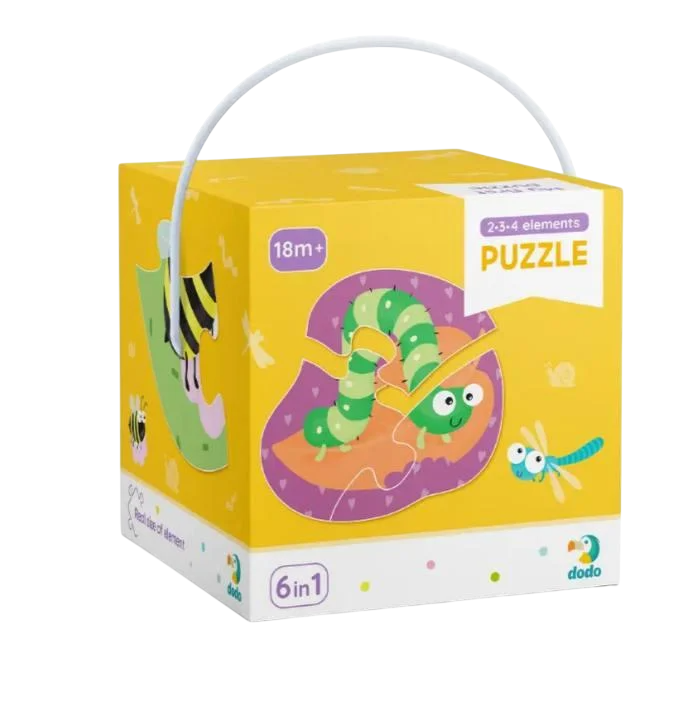Пазл DoDo 2-3-4 мелемента 300253 Насекомые (1714100772) Пазл DoDo 2-3-4 мелемента 300253 Насекомые (1714100772)