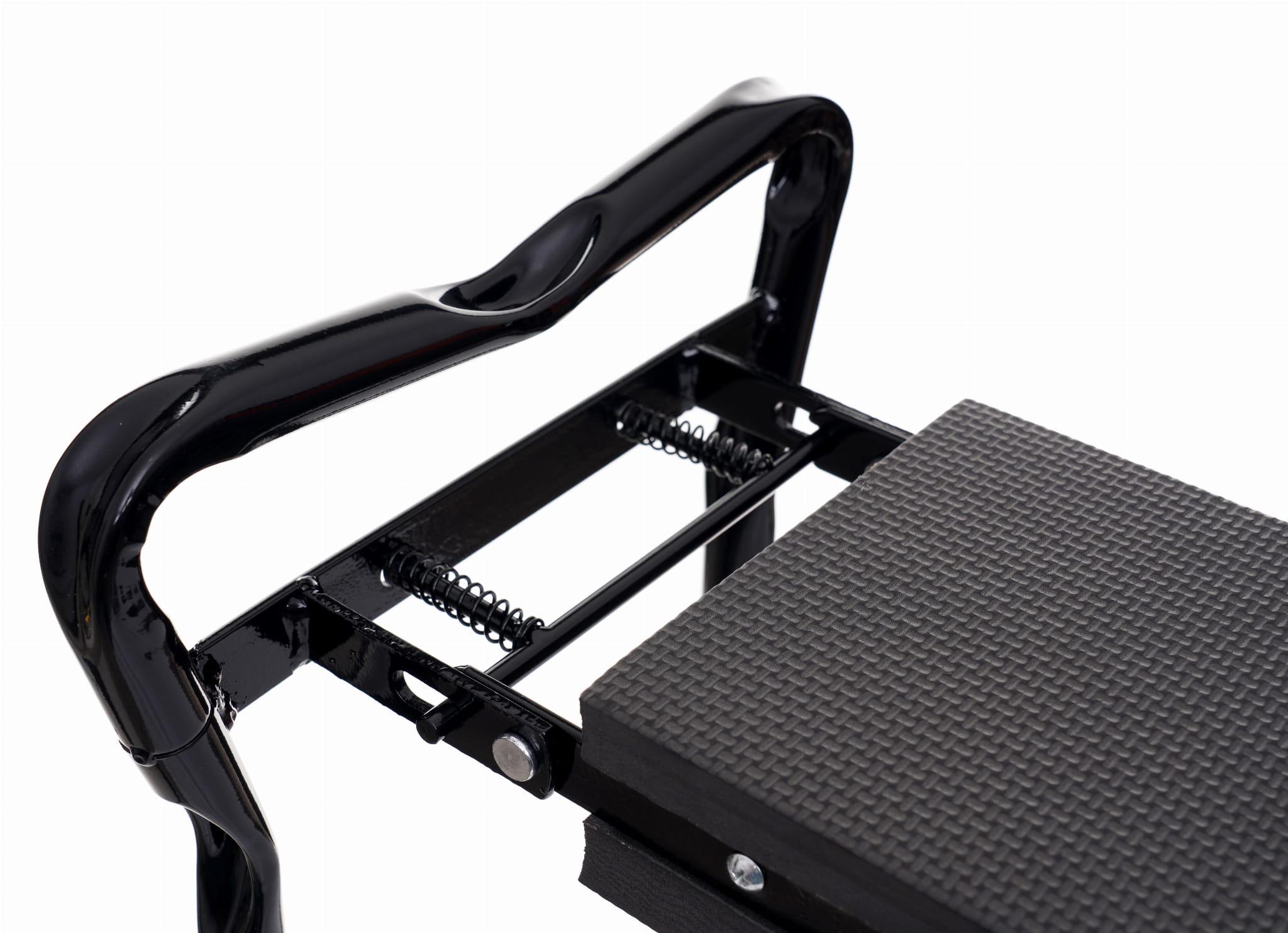 Табурет лавка складаний садовий Kraft&Dele KD10634 з органайзером для садових інструментів Чорний - фото 9 Табурет лавка складаний садовий Kraft&Dele KD10634 з органайзером для садових інструментів Чорний - фото 9