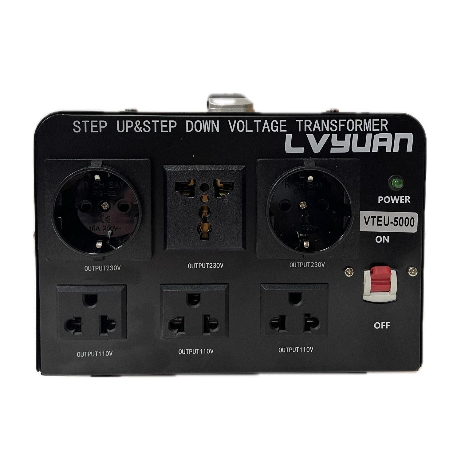 Перетворювач напруги Lvyuan 110/220 V (VTEU-5000) - фото 4