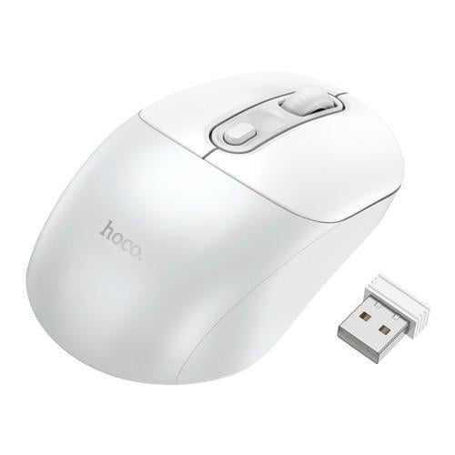 Компьютерная мышь Hoco GM28 2,4G business wireless mouse Белый