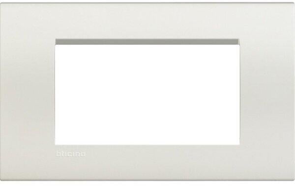 Рамка Legrand Bticino Axolute Air прямоугольная 4 модуля Белый