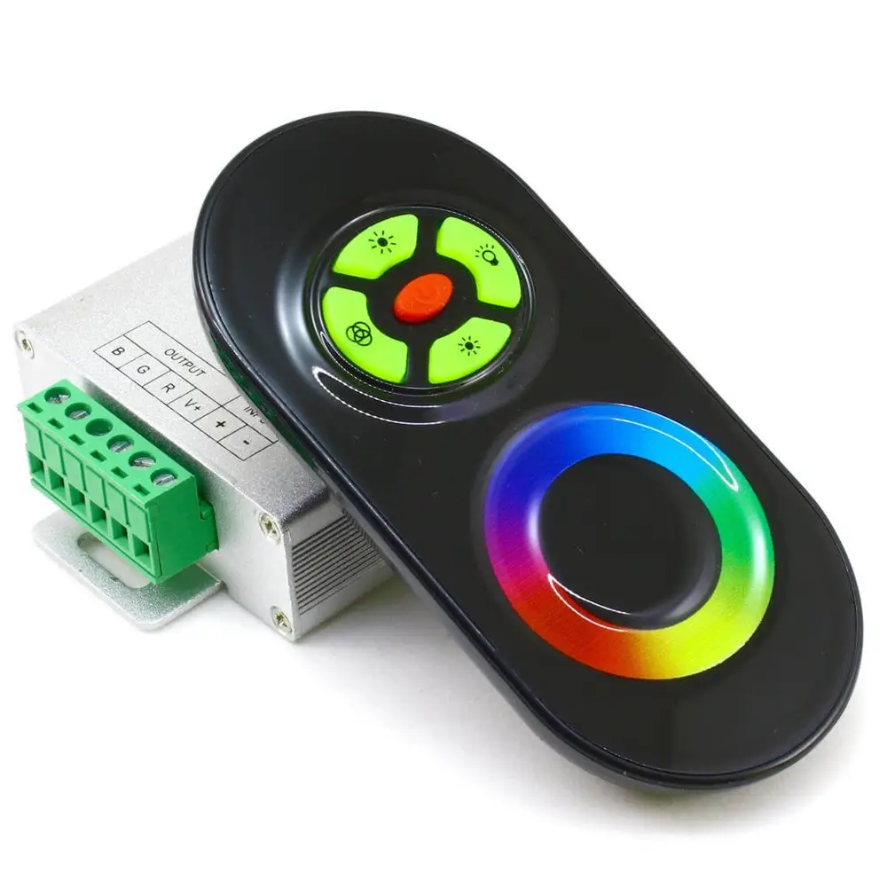Контроллер сенсорный RGB Prolum RF 5K 18A ЧИП Черный (10379959)