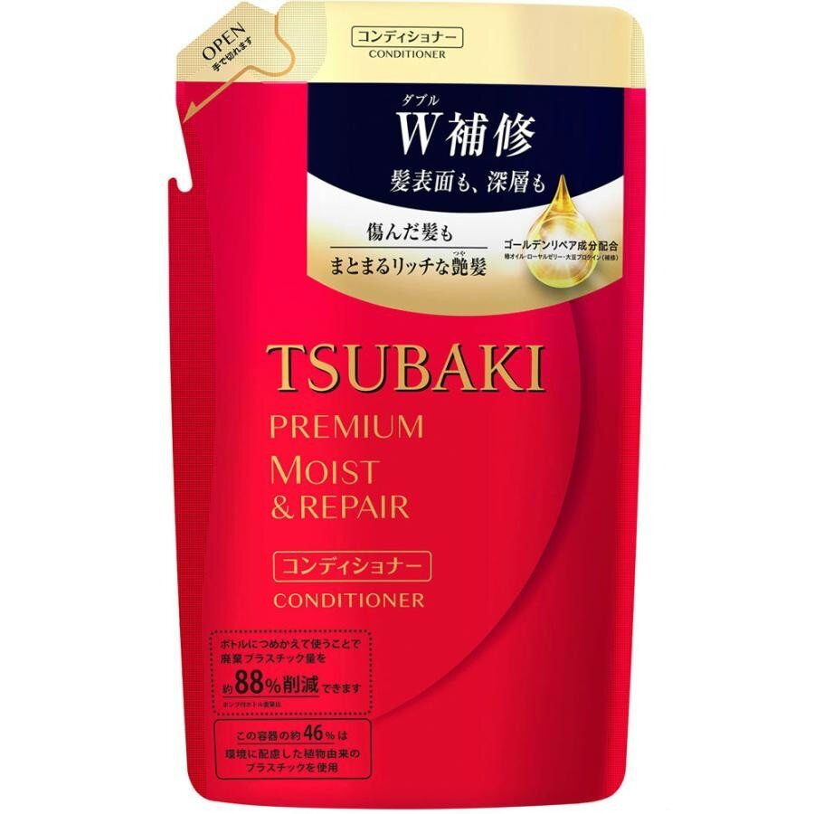 Кондиціонер для волосся SHISEIDO Tsubaki Premium Moist зволожуючий refill 330 г
