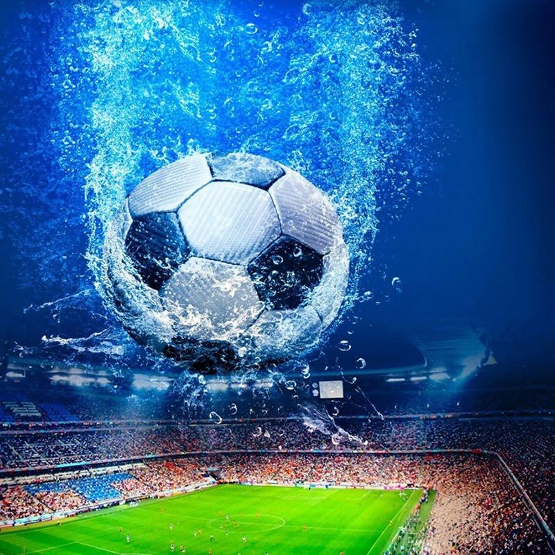 Алмазная вышивка Diy Мячь чемпиона 30х30 см