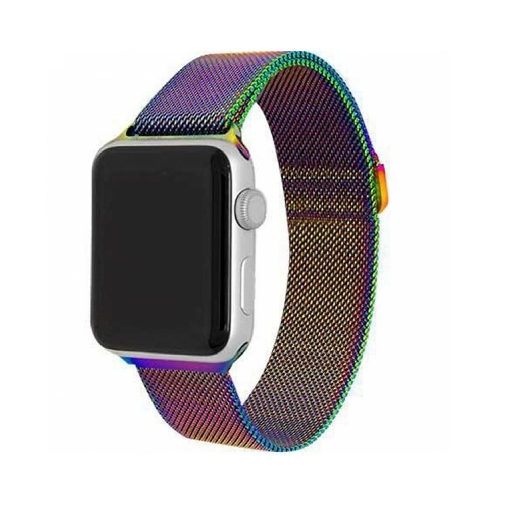 Ремешок для смарт-часов Milanese loop steel bracelet Apple watch 42/44 мм Oil-rainbow (1374322800) Ремешок для смарт-часов Milanese loop steel bracelet Apple watch 42/44 мм Oil-rainbow (1374322800)