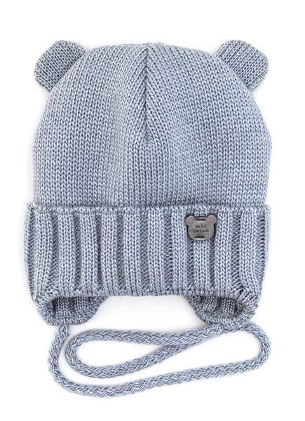 Шапка детская для девочек Лиза D963 хлопок 42-46 см Серый Шапка детская для девочек Лиза D963 хлопок 42-46 см Серый