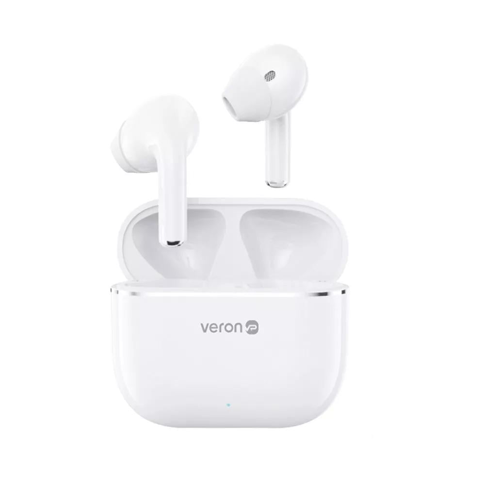 Навушники TWS Bluetooth-гарнітура Veron D18 Simple бездротові Білий (D18)