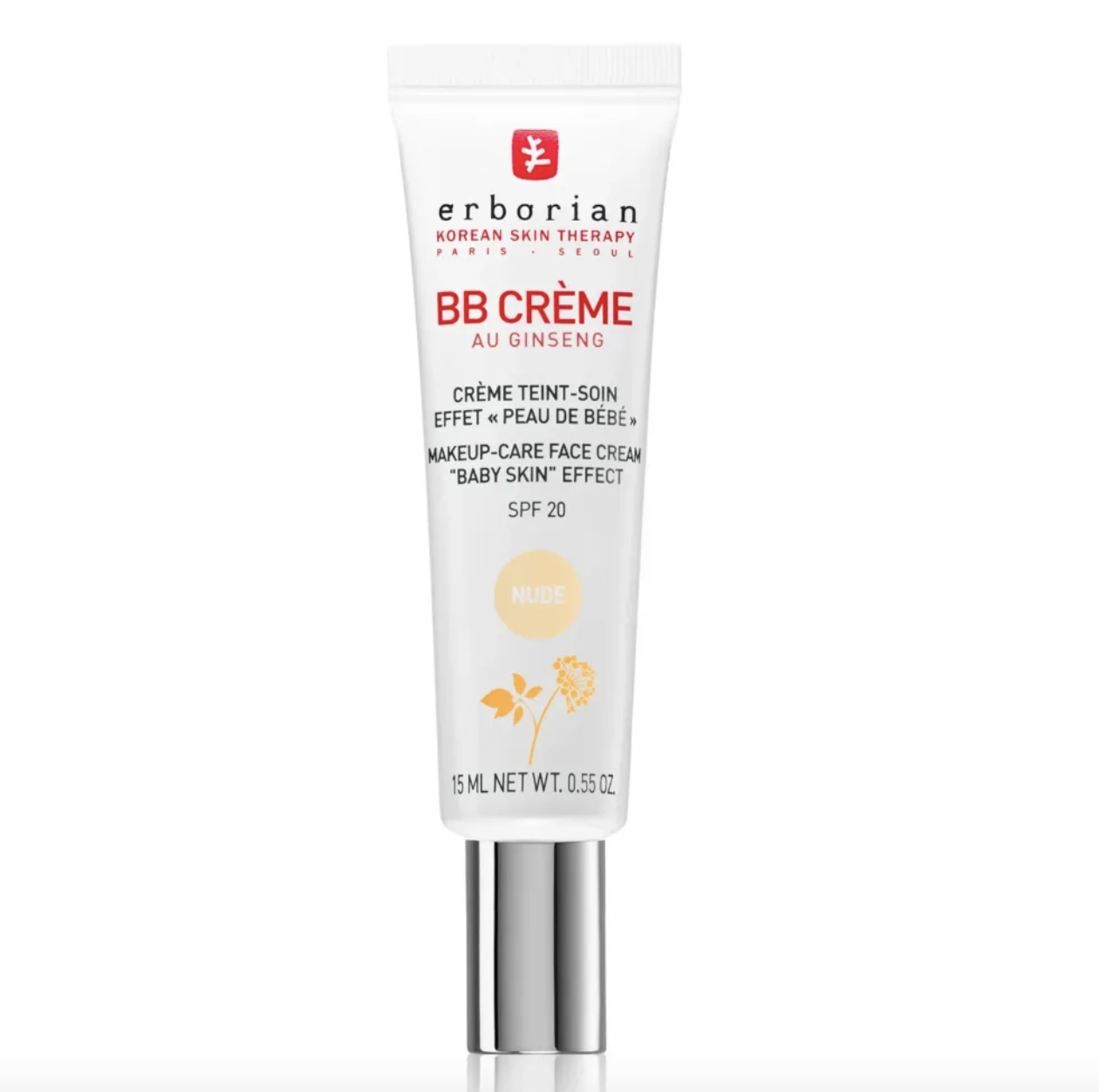 Крем с тонирующим эффектом Erborian BB Cream Nude 5в1 15 мл (ERB15N)