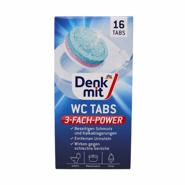 Таблетки для чищення унітаза Denk mit 16 шт. (2169762554)