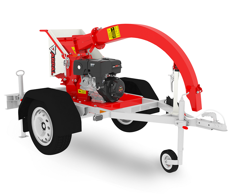 Подрібнювач гілок Arpal на щепу з бензиновим двигуном (МК-120БД) - фото 2