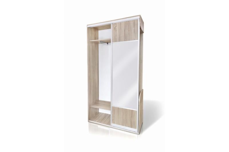 Прихожая Купе Бриз Мікс Меблі 2250х1200х400 мм Трюфель (А0052978) - фото 3 Прихожая Купе Бриз Мікс Меблі 2250х1200х400 мм Трюфель (А0052978) - фото 3