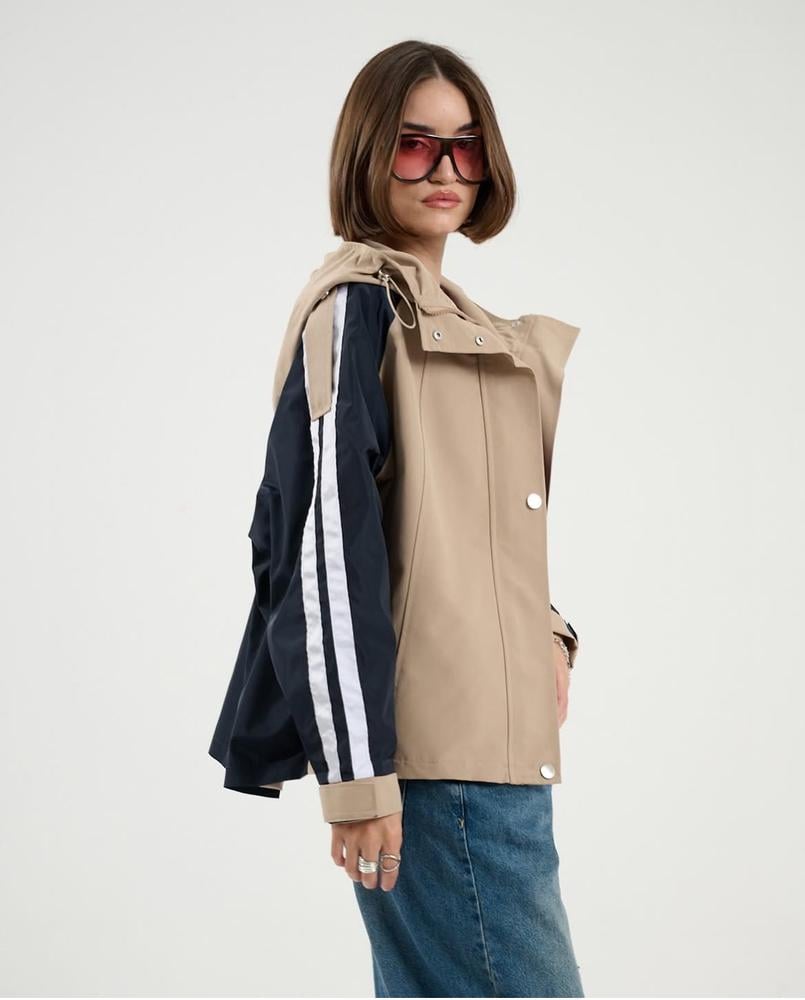 Вітрівка жіноча Veto Jeans VT2729х72 L Світло-коричневий (25688854) - фото 6 Вітрівка жіноча Veto Jeans VT2729х72 L Світло-коричневий (25688854) - фото 6