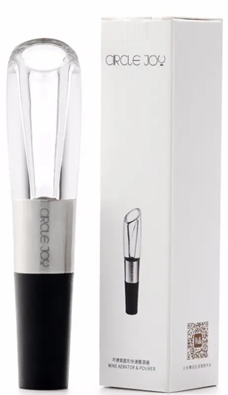 Аэратор для вина Circle Joy Stainless Steel Fast Decanter CJ-DXJQ01 Black - фото 7 Аэратор для вина Circle Joy Stainless Steel Fast Decanter CJ-DXJQ01 Black - фото 7