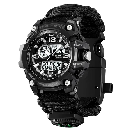 Наручний годинник Skmei 1283NBK Black