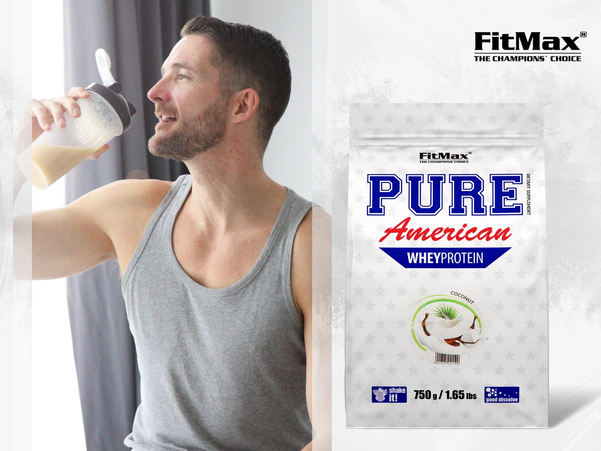 Протеїн FitMax Pure American Protein Coconut 750 g - фото 4