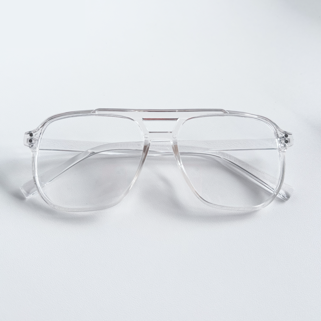 Очки имиджевые Авиатор Прозрачный (2575136095)