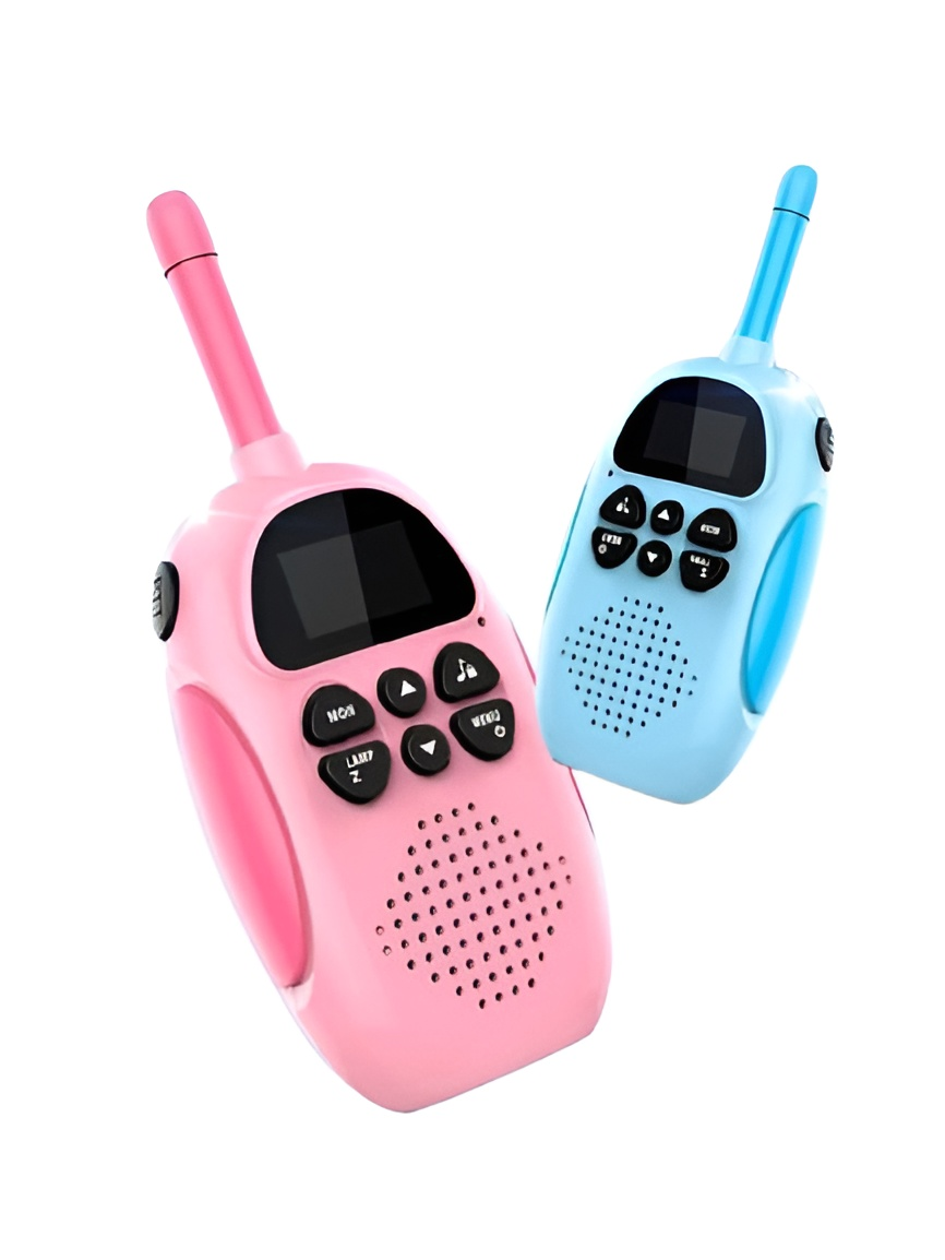 Комплект детских раций 2 шт. Walkie talkie x23 радиус действия 3 км с фонариком зарядка от usb