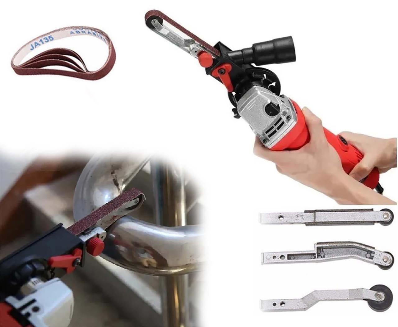 Насадка гриндер WLT на болгарку стрічко-шліфувальний адаптер для УШМ М14 115/125 мм (id_100997) - фото 10 Насадка гриндер WLT на болгарку стрічко-шліфувальний адаптер для УШМ М14 115/125 мм (id_100997) - фото 10