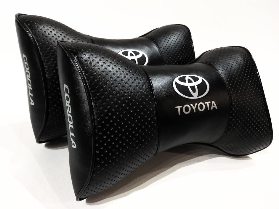 Подушка на подголовник авто Toyota corolla 2 шт. (00794)