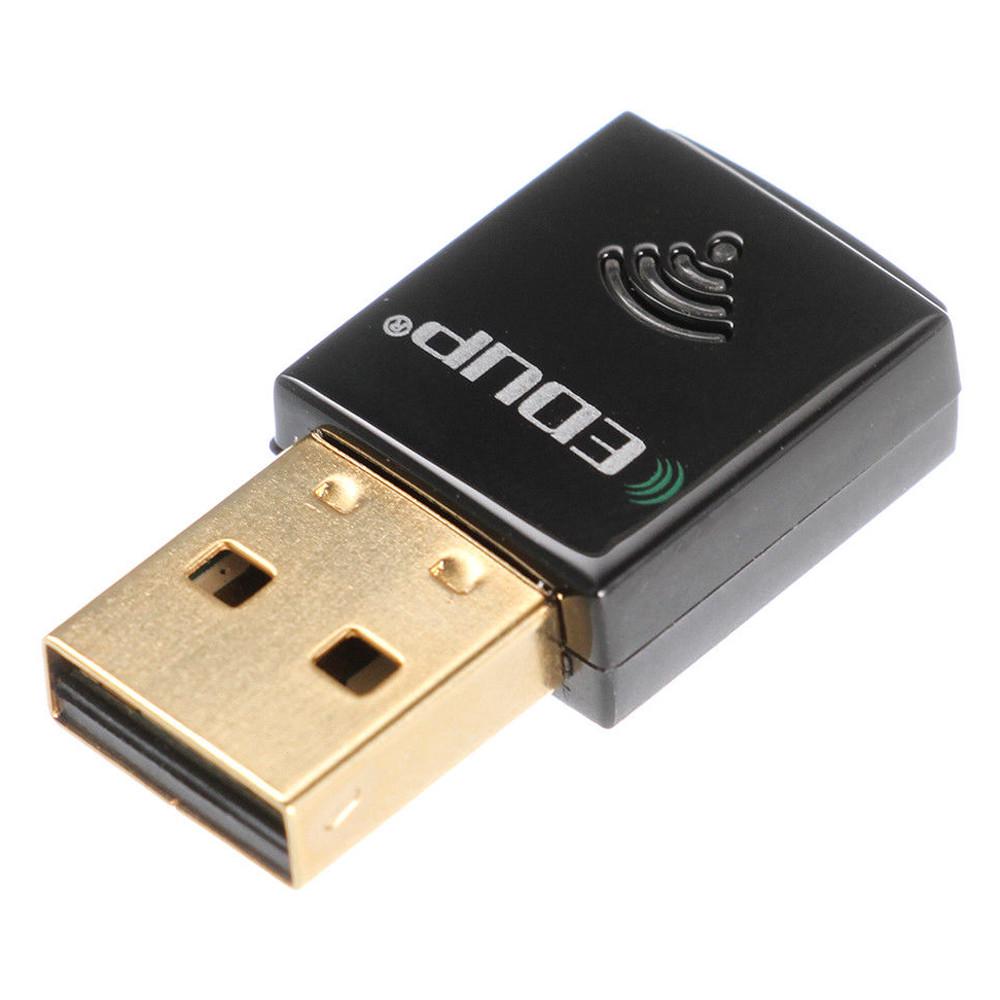 Бездротовий адаптер Wi-Fi USB Edup EP-AC1619 2,4 ГГц/5 ГГц Dual Band (Чорний)