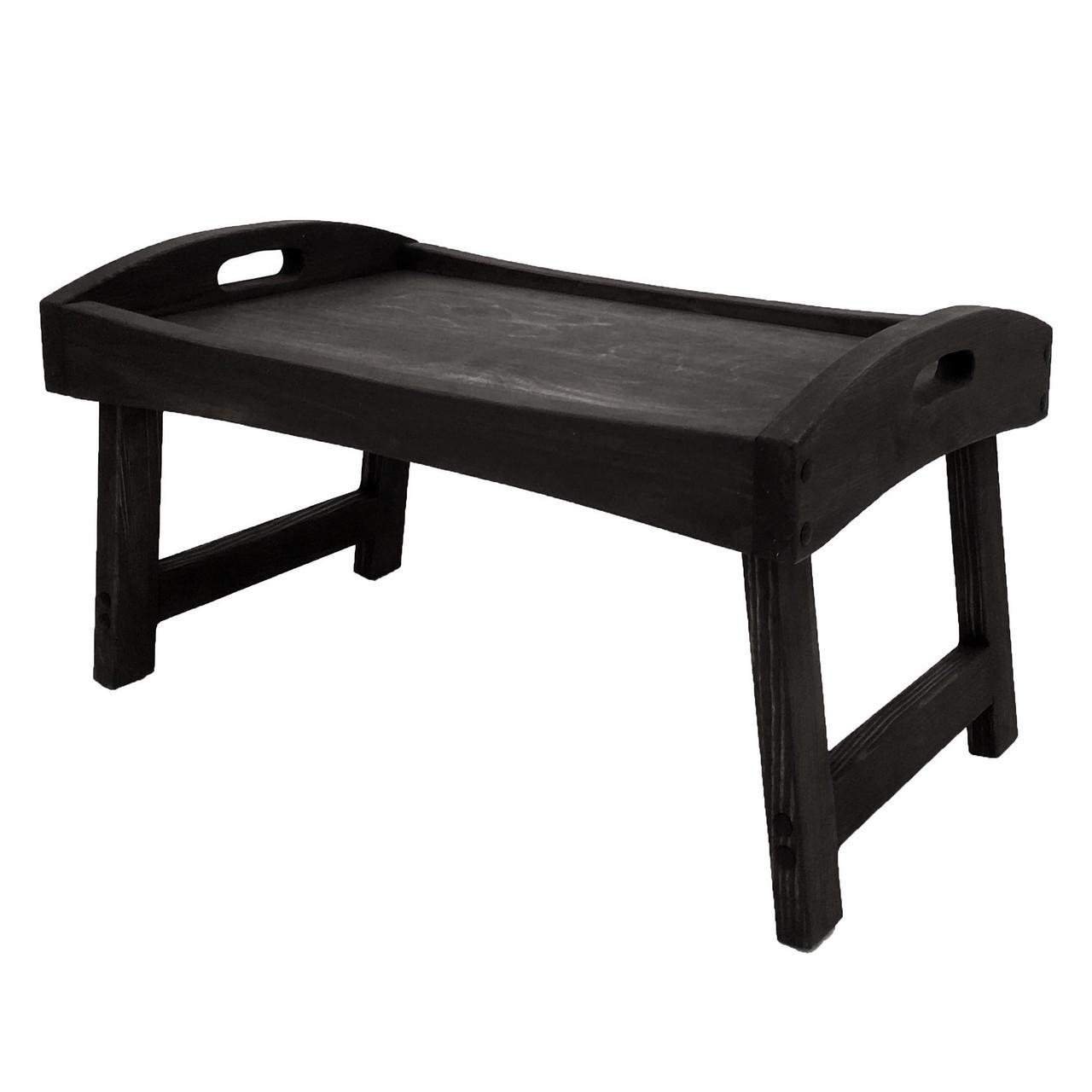 Столик-поднос для завтрака из дерева Айдахо Венге (СТП-002912)