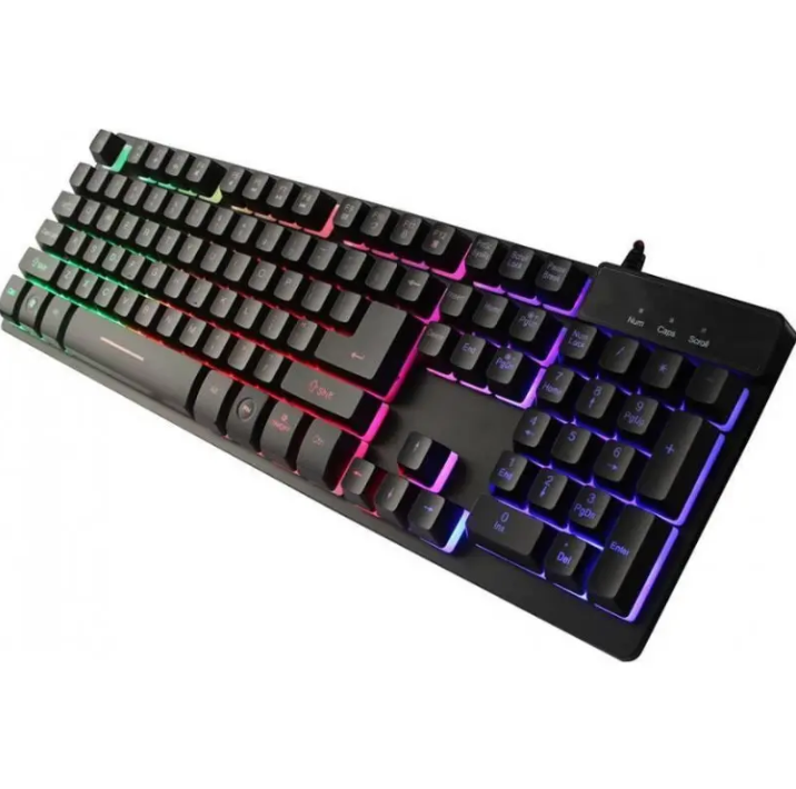 Клавиатура проводная UKC ZYG 800 с подсветкой (3487)