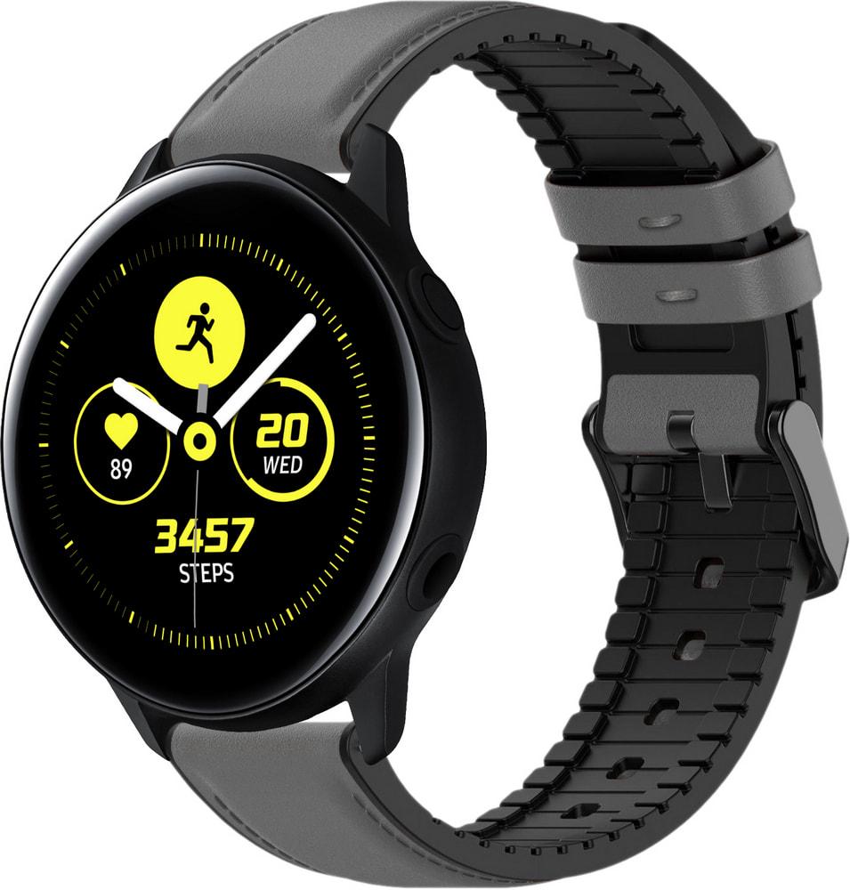 Ремешок кожаный Tamyx для Galaxy Watch Active Grey (31588-33) Ремешок кожаный Tamyx для Galaxy Watch Active Grey (31588-33)