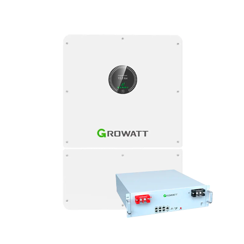 Комплект автономного энергообеспечения Growatt WIT 8K-HU 8kW и Growatt HOPE 5.0L-B1 5,12kWh White (34618462)