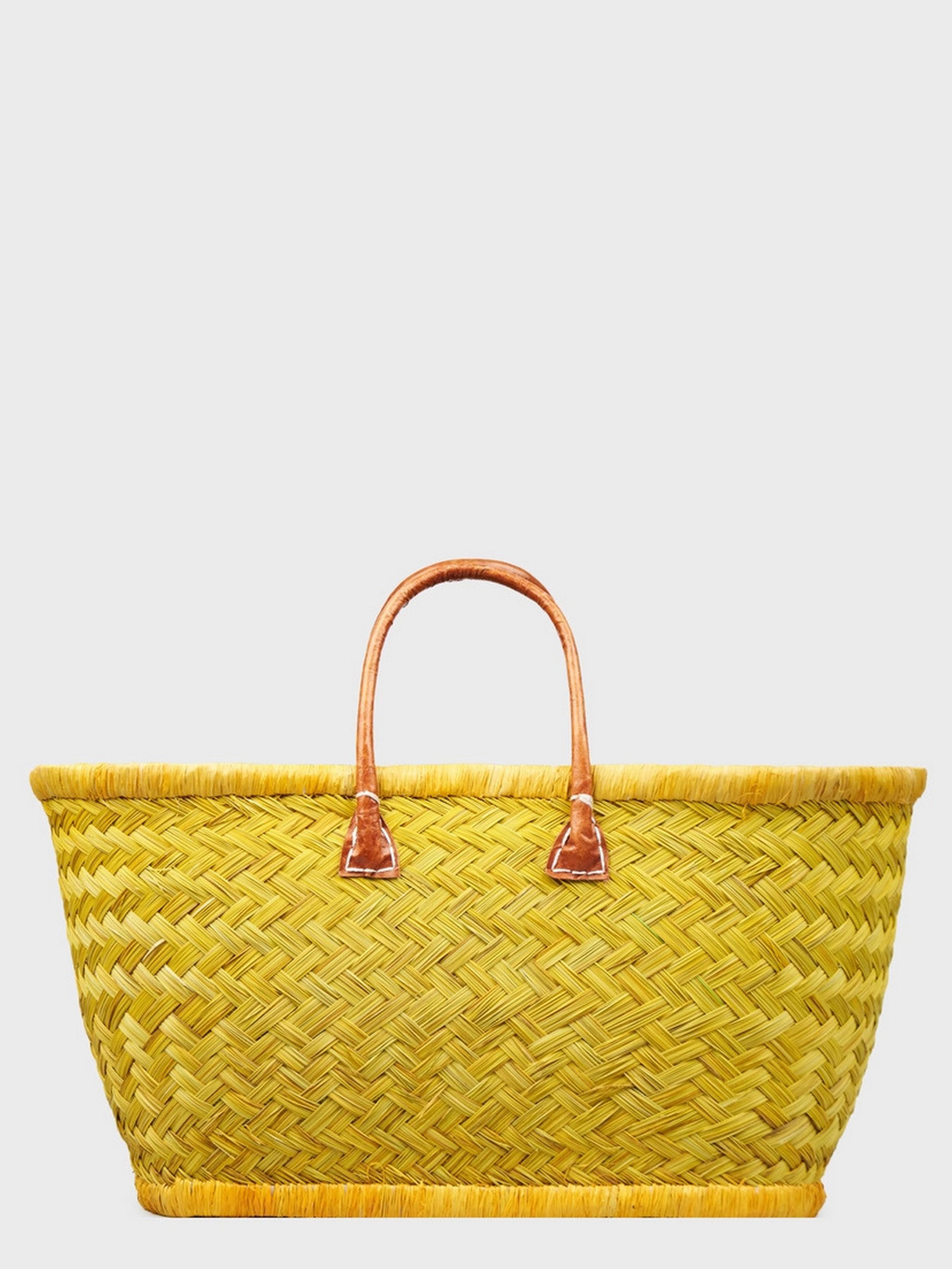 Пляжна сумка LE COMTOUR DE LA PLAGE Aravola BM_Plain_247 Жовтий