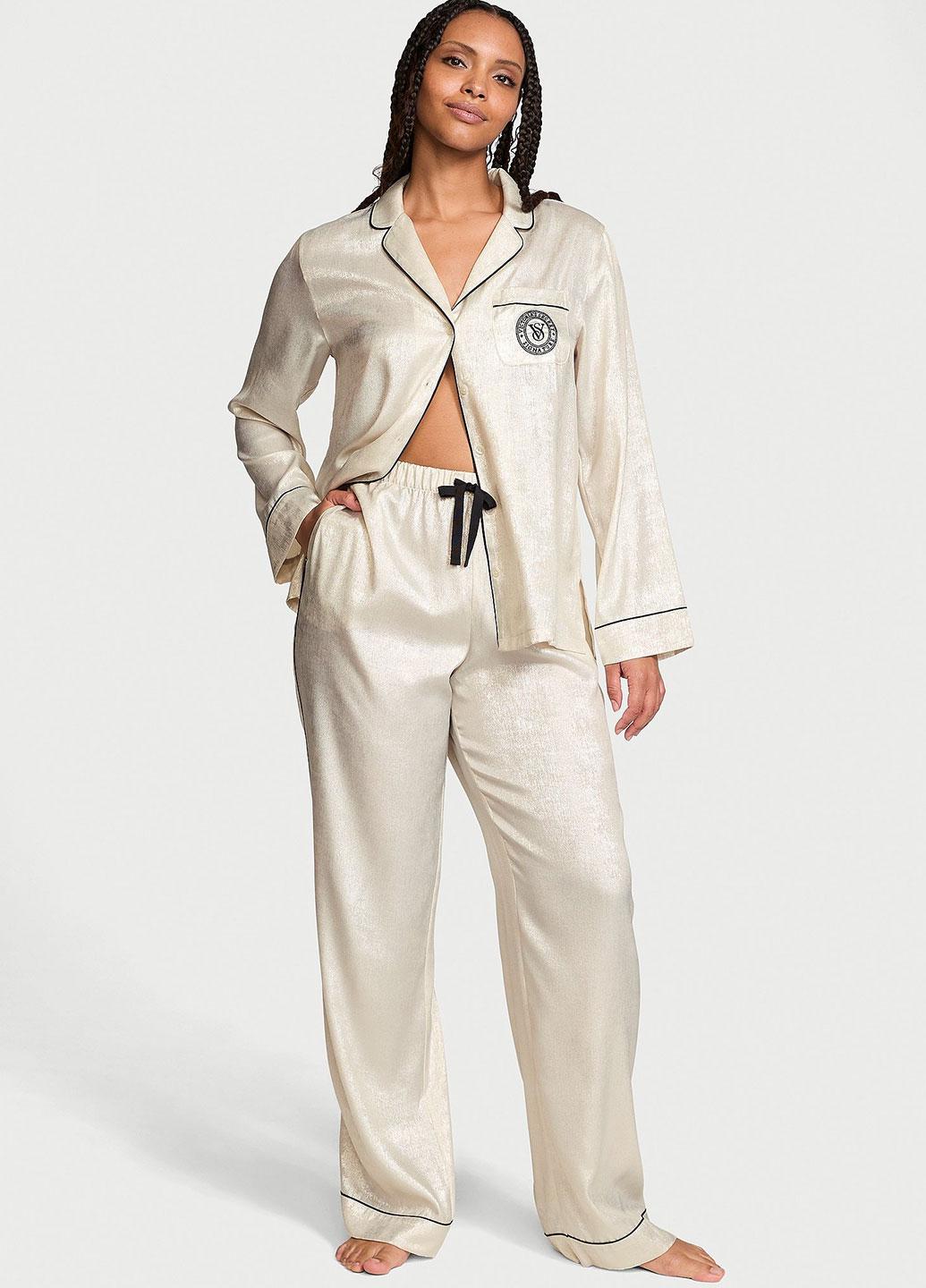 Пижама Victoria's Secret M Бежевый (7000R420189QAFM.R)