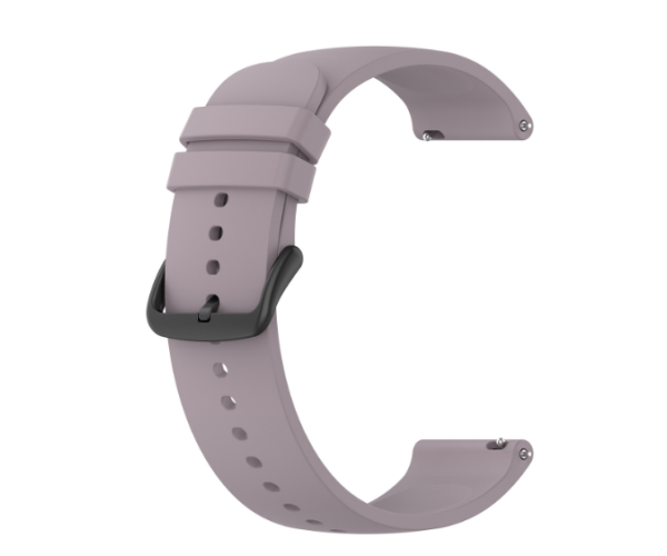 Ремешок Silicone для смарт-часов Amazfit Active/Amazfit Active 2 20 мм Lilac