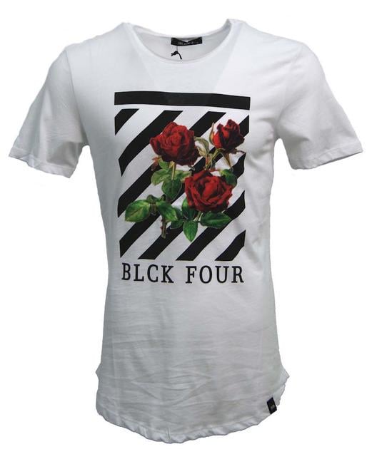 Футболка BLCK4 MH032 S Белый (40032)