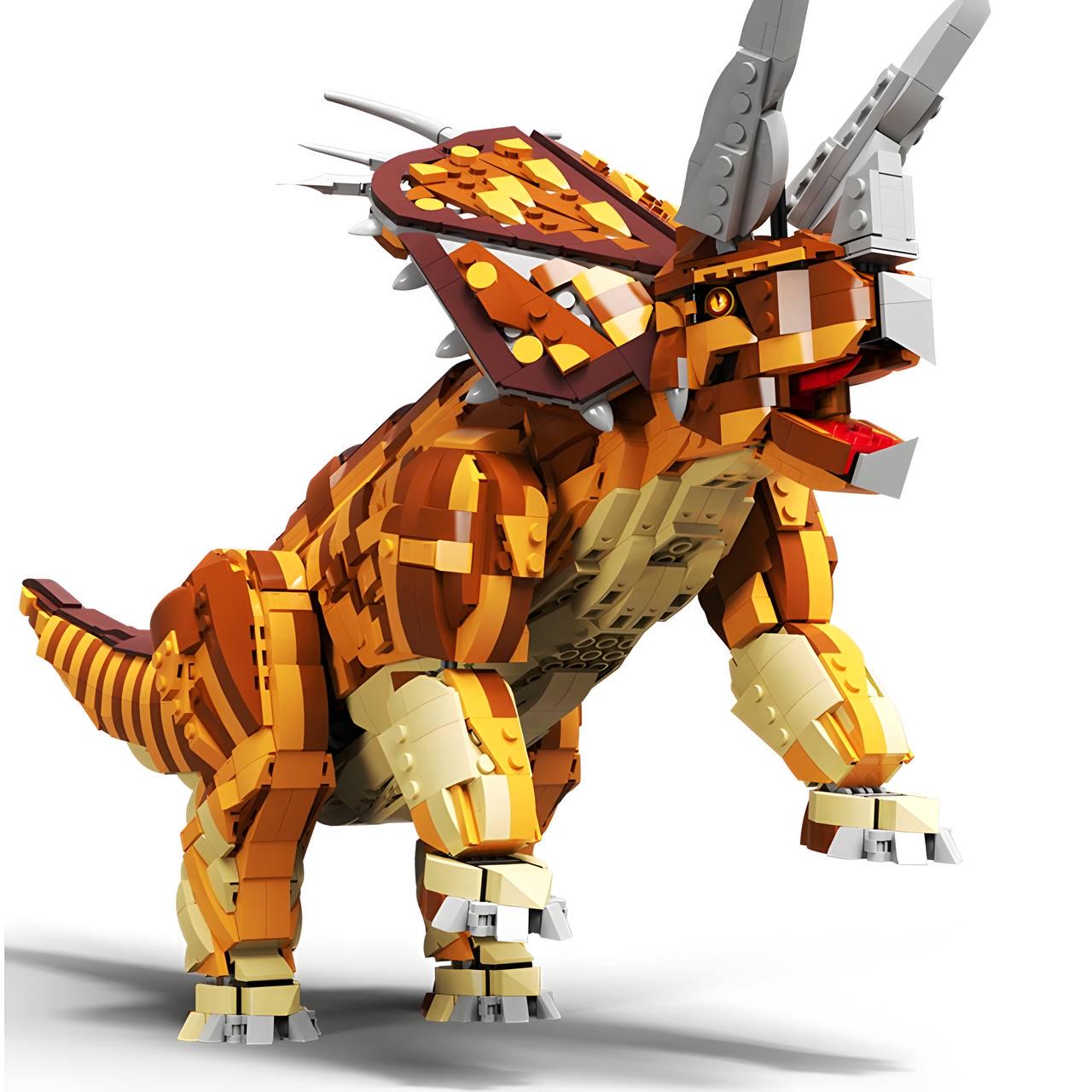 Конструктор Трицератопс на 2116 деталей (T2013)