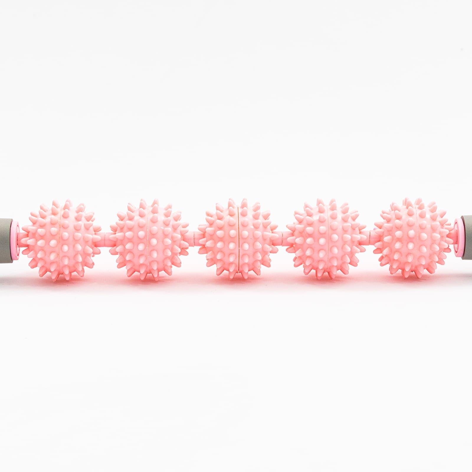 Ролик массажный OSPORT 51х5 см Светло-розовый (MS 3404) - фото 2