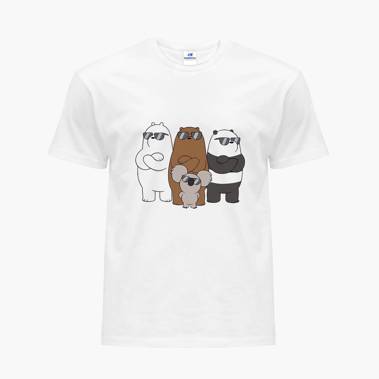 Футболка детская We Bare Bears Белый (9224-2892-6)