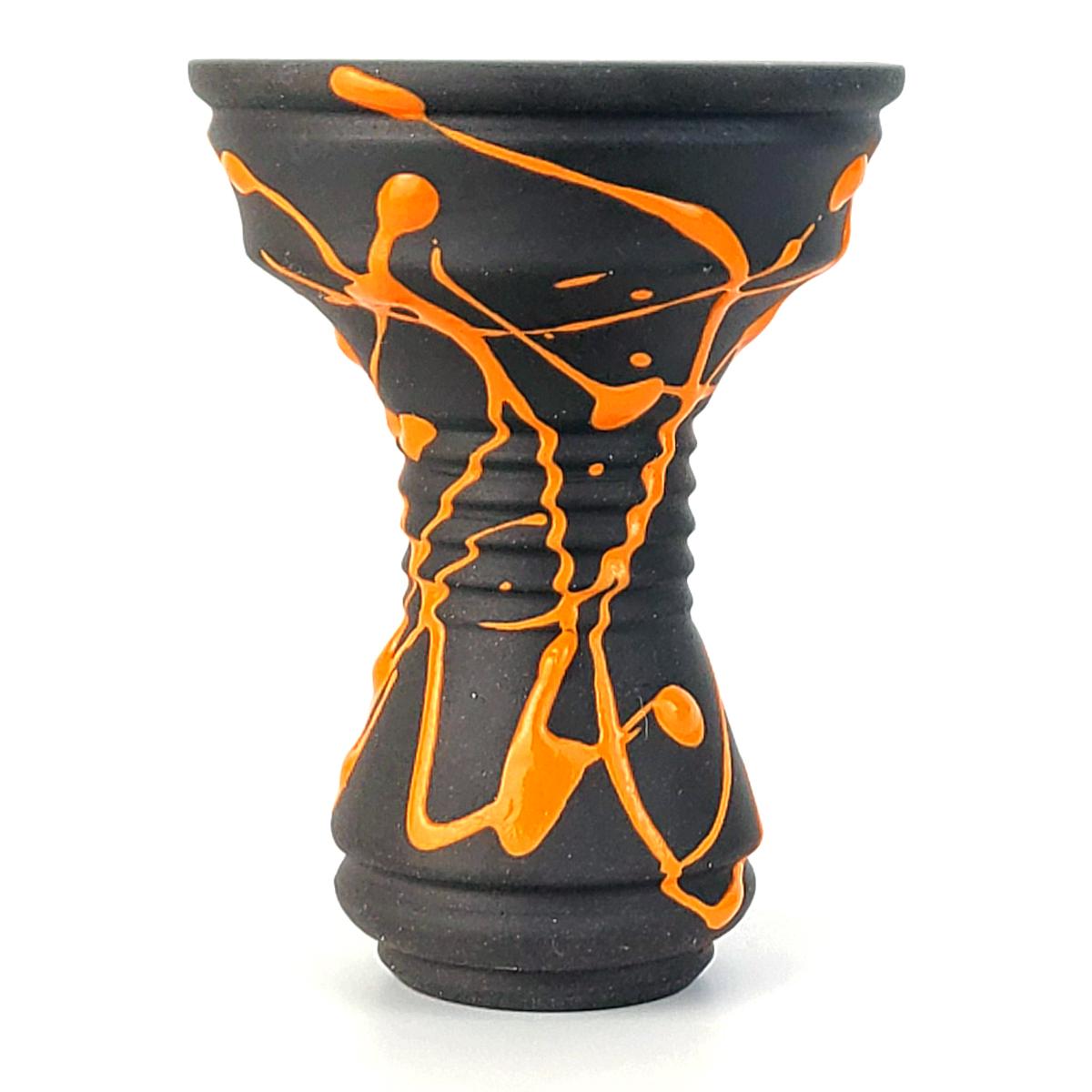 Чаша для кальяна Gusto Bowls Killa Black Orange - фото 2