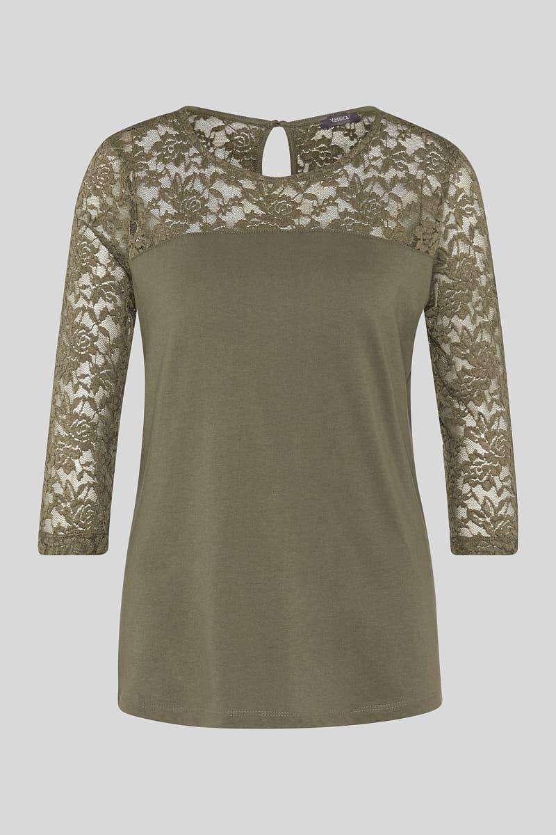 Блуза C&A XS Темно-зелений (2122980)