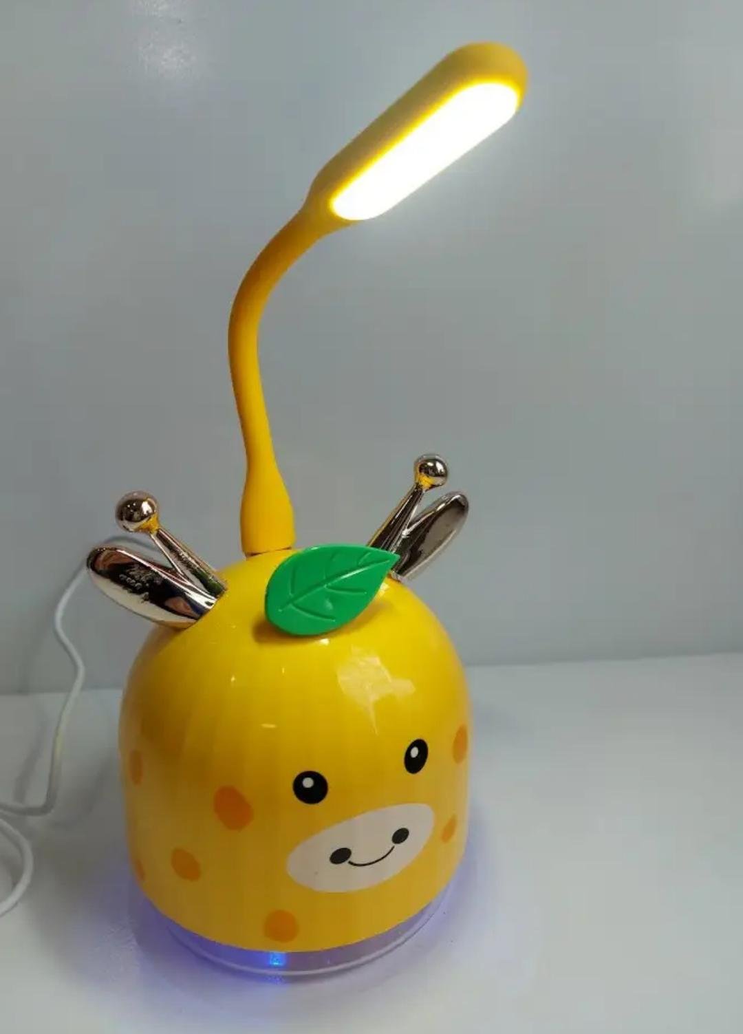 Міні зволожувач повітря Humidifier Жираф аромадифузор та світильник Жовтий (EL54419) - фото 3