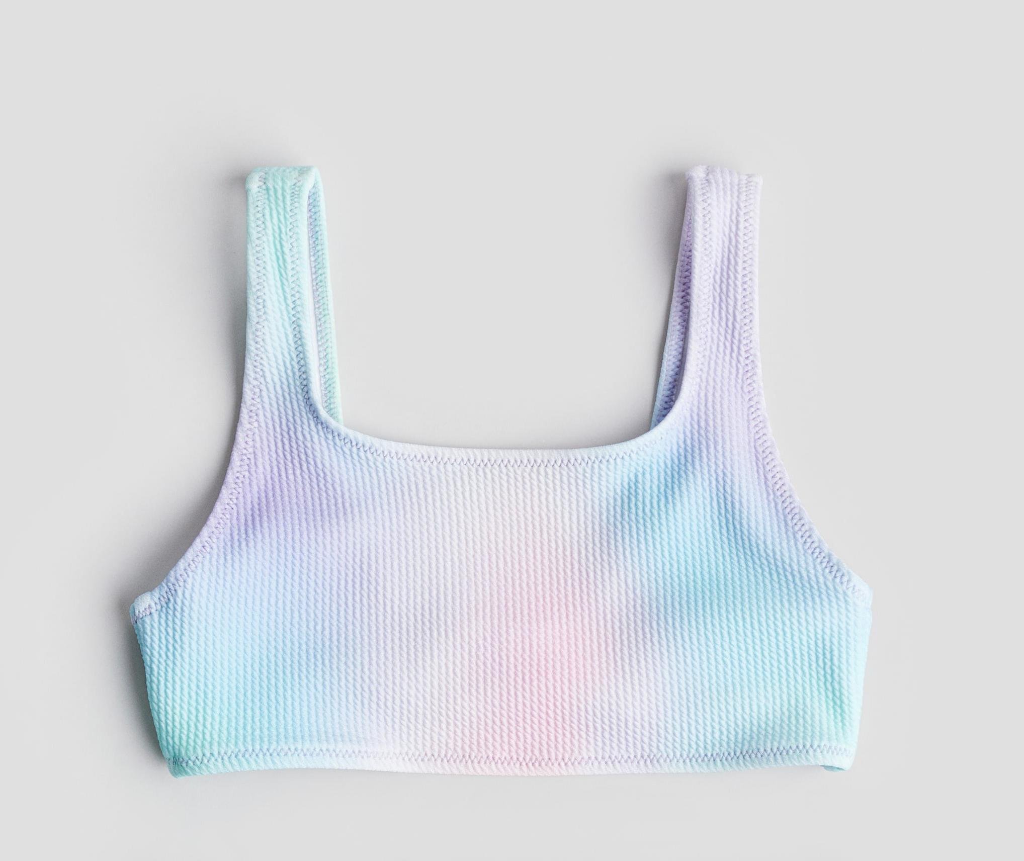 Купальный топ H&M 158-164 см Сиреневый (1123276)