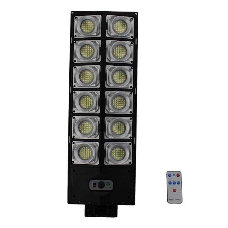 Фонарь уличный W789A-6/8234 на столб с солнечной панелью