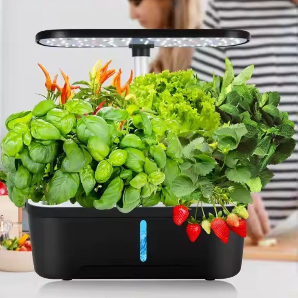 Установка гідропонна Smart з LED підсвічуванням для домашнього вирощування саду 15 Вт 6 посадочних місць - фото 9 Установка гідропонна Smart з LED підсвічуванням для домашнього вирощування саду 15 Вт 6 посадочних місць - фото 9