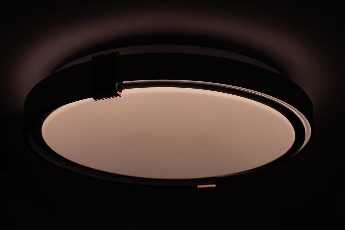 Потолочный светильник Vestum COLISEUM матовый 60W 3000К-6500К с ДУ 395х60 мм Белый с синим - фото 4 Потолочный светильник Vestum COLISEUM матовый 60W 3000К-6500К с ДУ 395х60 мм Белый с синим - фото 4